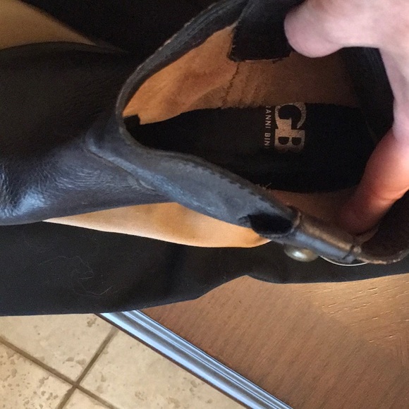 Gianni bini black western style booties. Well loved! - Picture 8 of 9